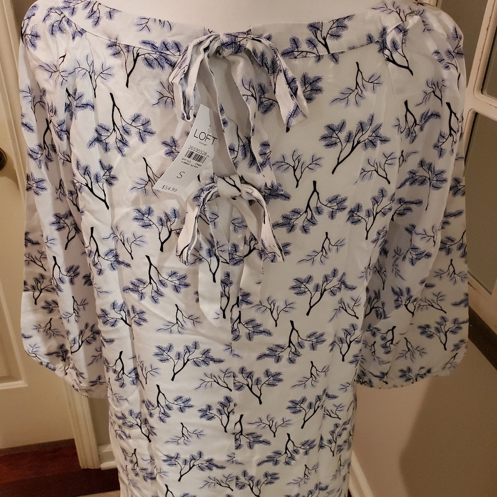 Loft floral top small (S)